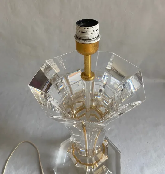 1970′ Roche Bobois Methacrylate Lamp