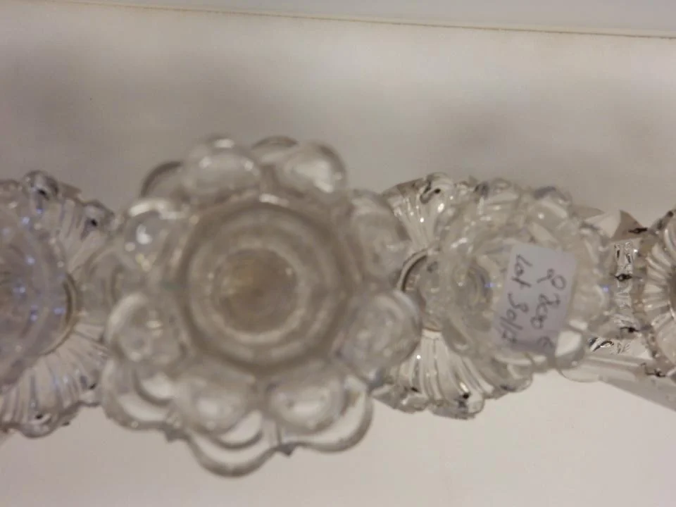 Paire de Chandeliers Baccarat Avec 2 Branches