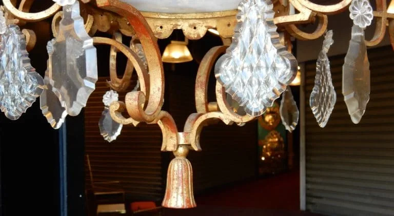1950′ Lustre Style Médiéval Style Maison Jansen
