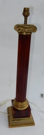 1950/70 Paire De Lampes Maison Jansen, Laiton et Bakélite, Couleur Ambré