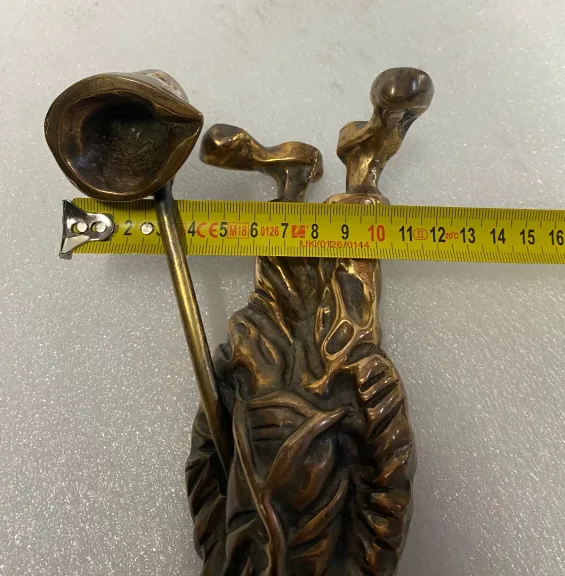 1970/80 ‘Le Fondeur’ In Bronze, Sculpture Signed LOHE