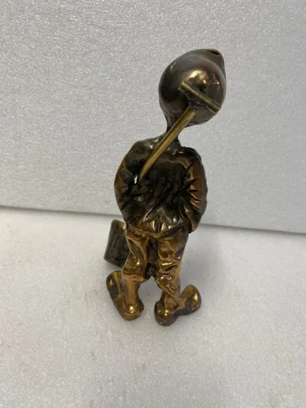 1970/80 ‘Le Fondeur’ In Bronze, Sculpture Signed LOHE