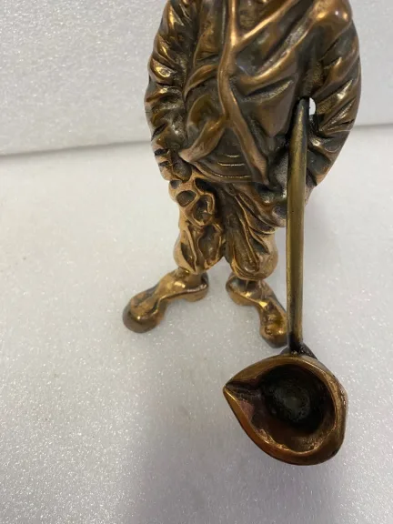 1970/80 ‘Le Fondeur’ In Bronze, Sculpture Signed LOHE