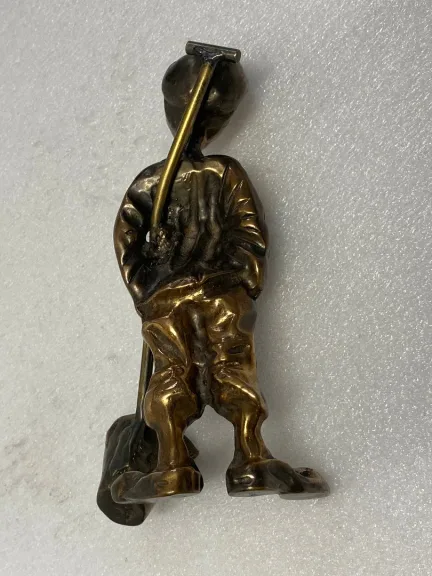 1970/80 ‘Le Fondeur’ In Bronze, Sculpture Signed LOHE