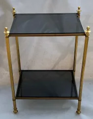 1970′ Bronze End of Sofa, Maison Baguès Style