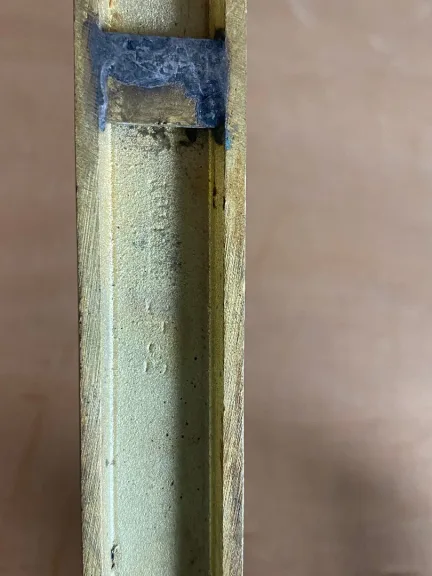 1950/70′ Paire d’Appliques en Bronze Doré Avec Miroir Convexe Signée Petitot