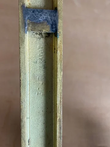 1950/70′ Paire d’Appliques en Bronze Doré Avec Miroir Convexe Signée Petitot
