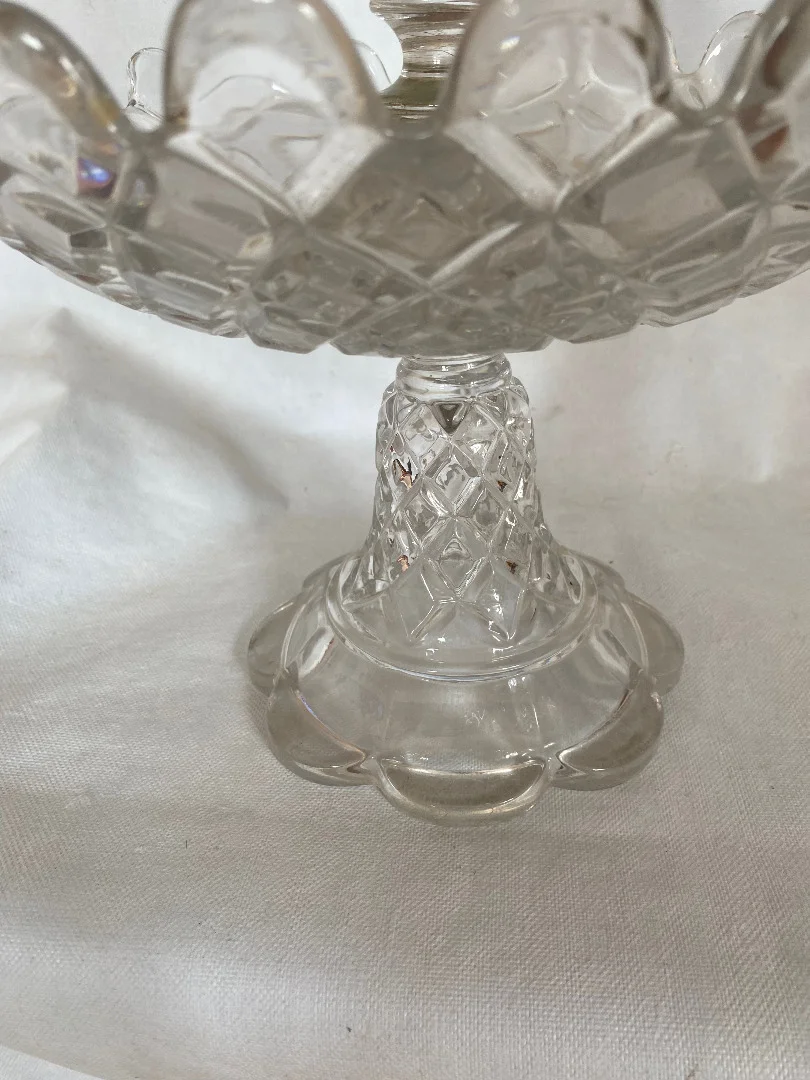 1950′ Baccarat Cup With Cornet Signed