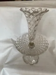 1950′ Baccarat Cup With Cornet Signed