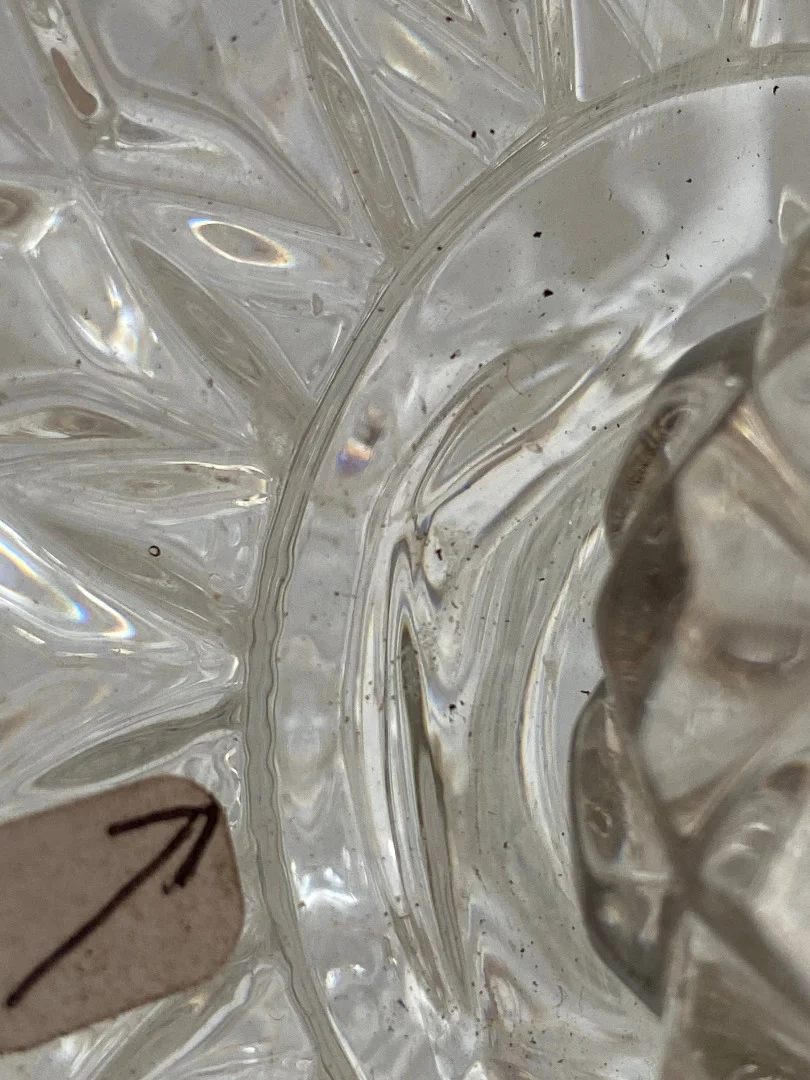 1950′ Baccarat Cup With Cornet Signed