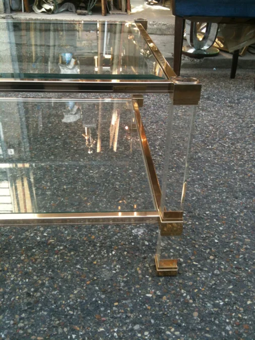 Oak Coffee Table Pierre Vandel