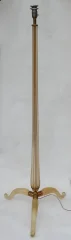 1950/70 Barovier & Toso Tripod Floor Lamp With Gold Paillons