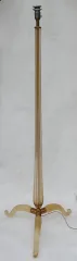 1950/70 Barovier & Toso Tripod Floor Lamp With Gold Paillons