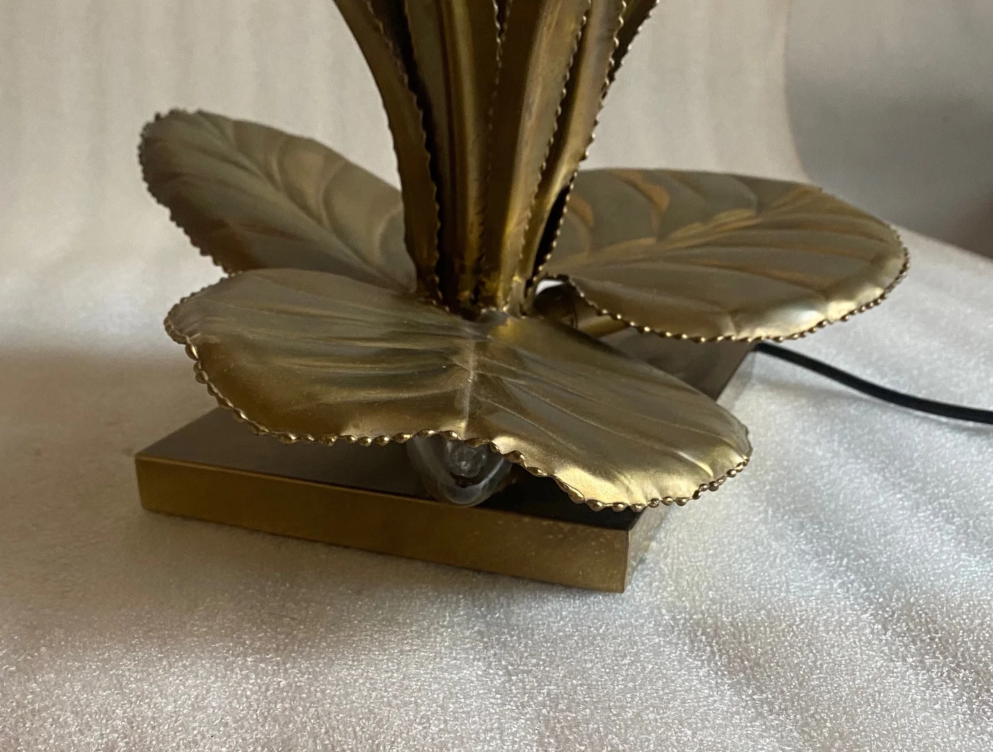 1970′ Jansen House Style Reed Lamp Brass