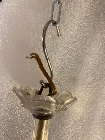 1950’Lustre Cage Barovier e Toso Feuillage