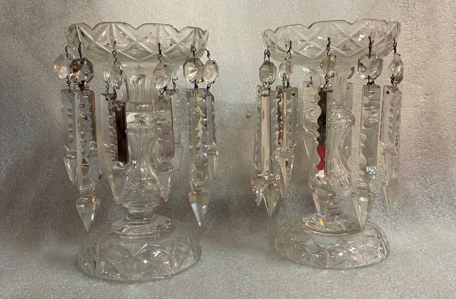 1940′ Paire de Porte Ananas Baccarat