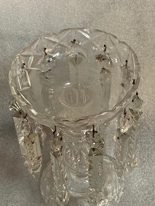 1940′ Paire de Porte Ananas Baccarat