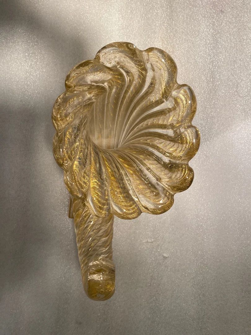 1970′ Cornucopia Crystal Murano Barovier Y Toso