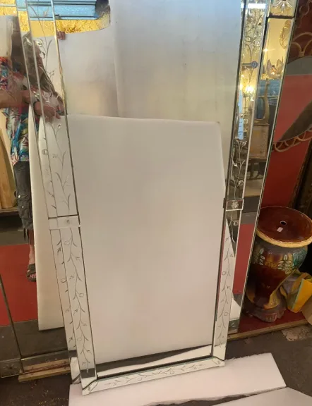 1950′ Venice Flower Mirror 176 x 90 cm