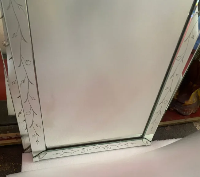 1950′ Venice Flower Mirror 176 x 90 cm
