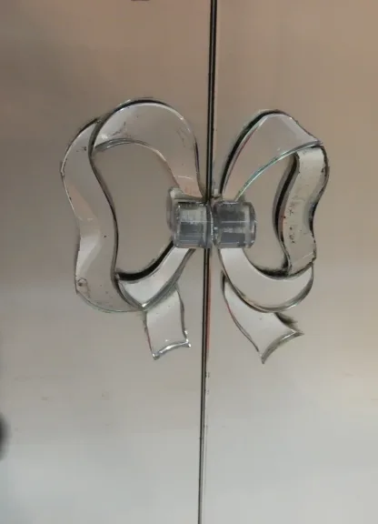 1940′ Cabinet Jansen Art Déco Orné De Miroirs