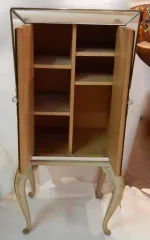 1940′ Jansen Art Deco Cabinet Decorated With Mirrors