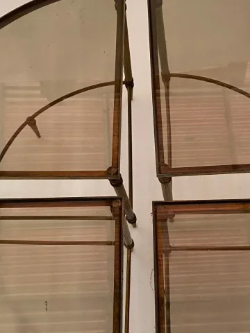 1970′ Série De 4 Tables Maison Bagués Ou Jansen En Bronze