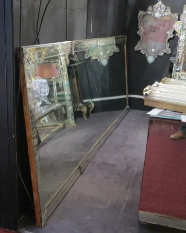 1900′ Rectangular Venetian Mirror