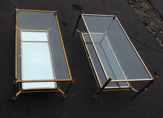 1950/70' Pair of Maison Jansen Coffee Tables