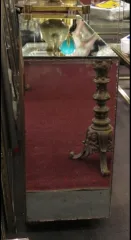 1950′ Buffet Miroir Art Déco 1 Porte 3 Tiroirs