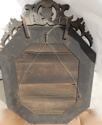 1880/1900 Miroir Style Louis XIV à l’Étoile à 5 Branches