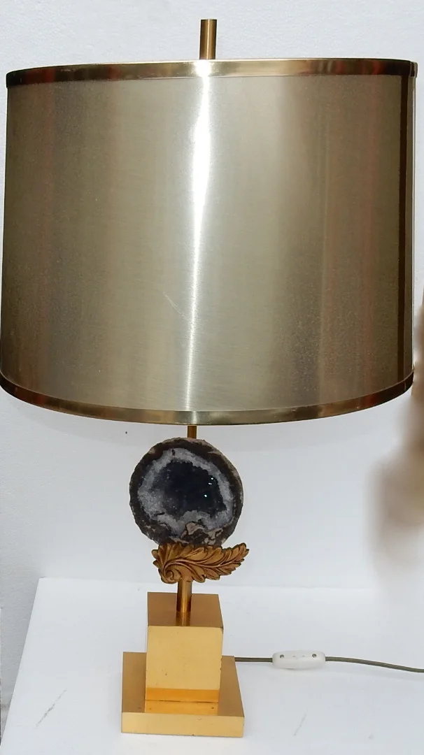 1970s Geode Lamp in the Style of Maison Charles