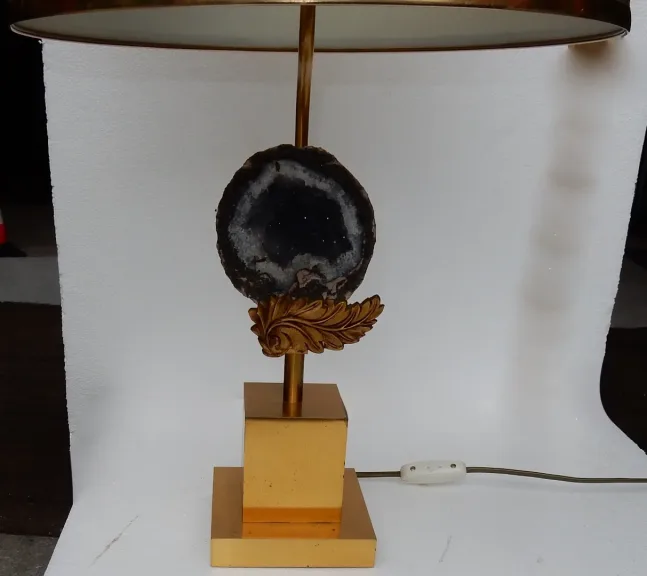 1970′ Lampe à la Géode Style Maison Charles