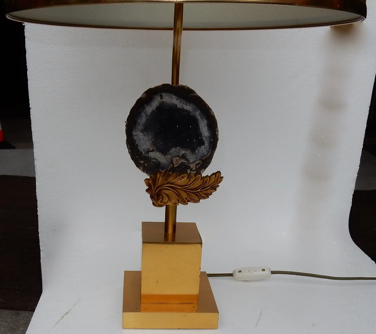 1970′ Lampe à la Géode Style Maison Charles