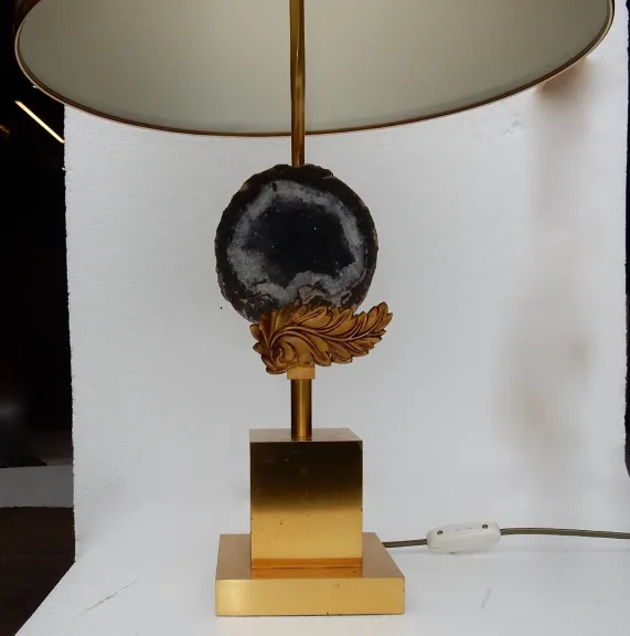1970′ Lampe à la Géode Style Maison Charles