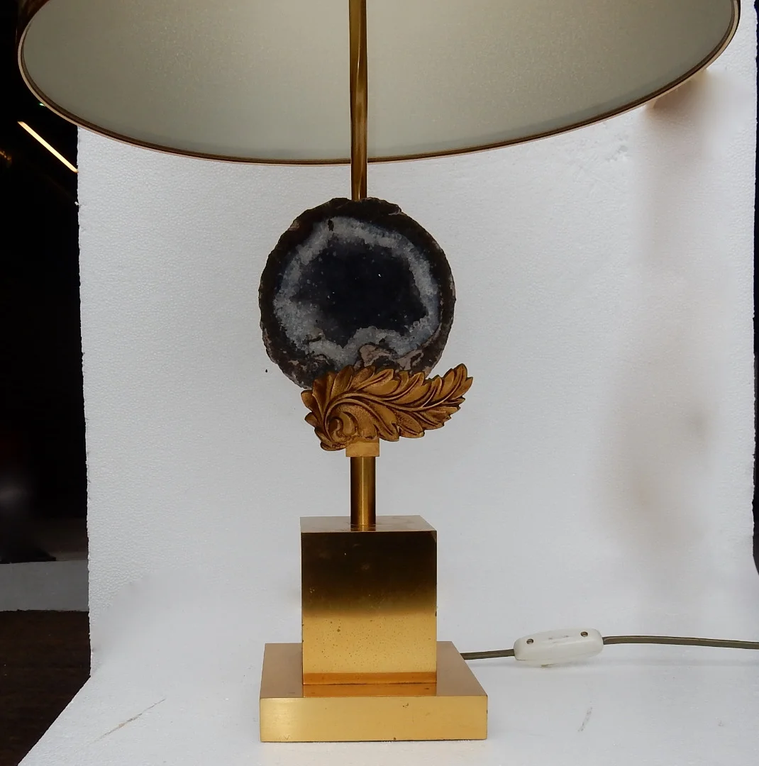 1970′ Lampe à la Géode Style Maison Charles