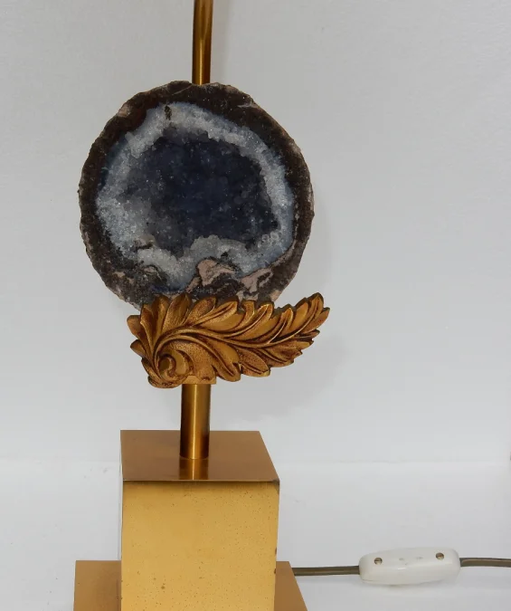 1970′ Lampe à la Géode Style Maison Charles