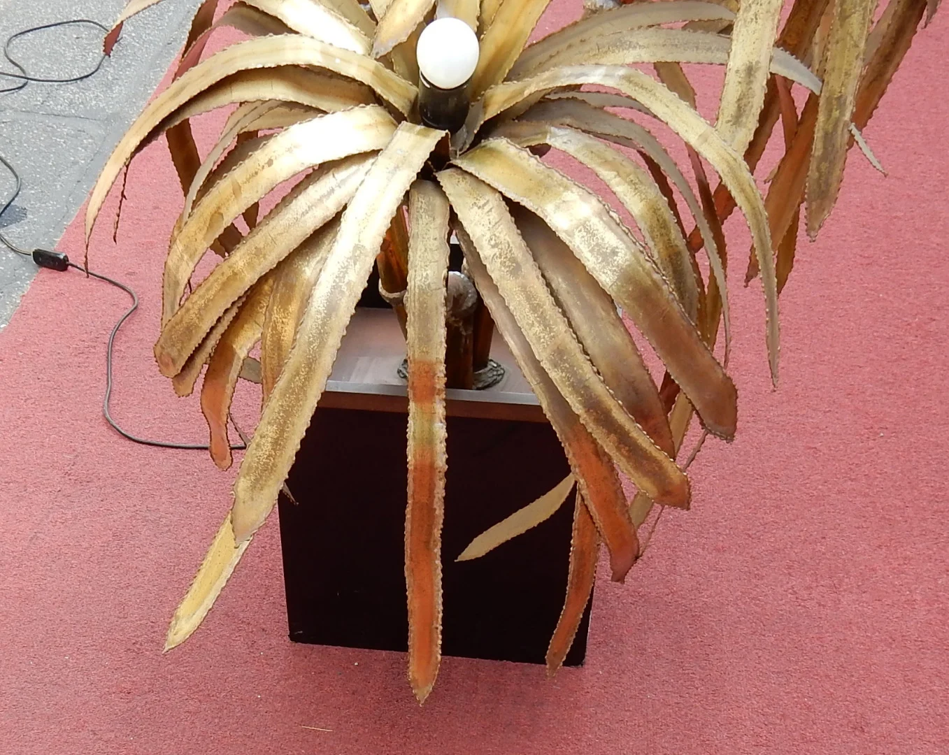 1970′ Palm Tree Floor Lamp Maison Jansen Paris