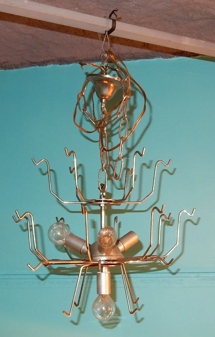 1970′ Venini Chandelier Style Vistosi Violine 24 Pieces