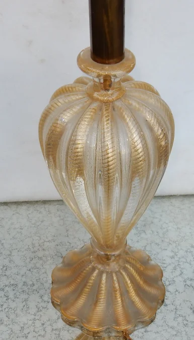 1970′ Barovier & Toso Style Murano Lamp
