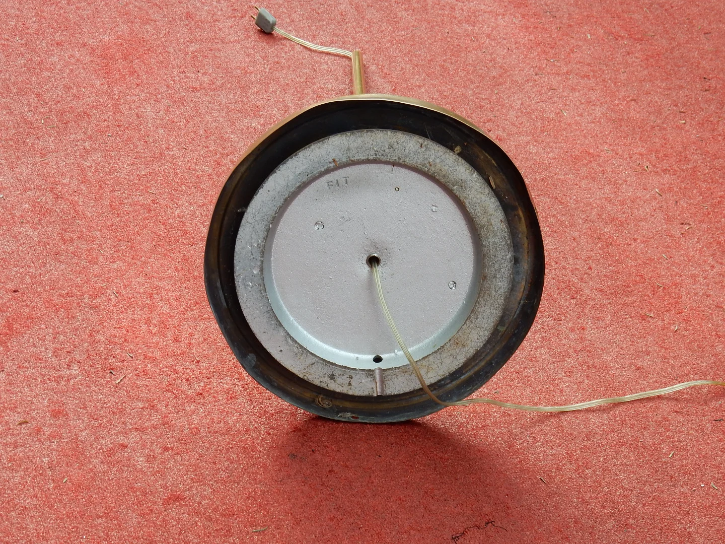1950/70 Barovier & Toso Floor Lamp With Gold Paillons