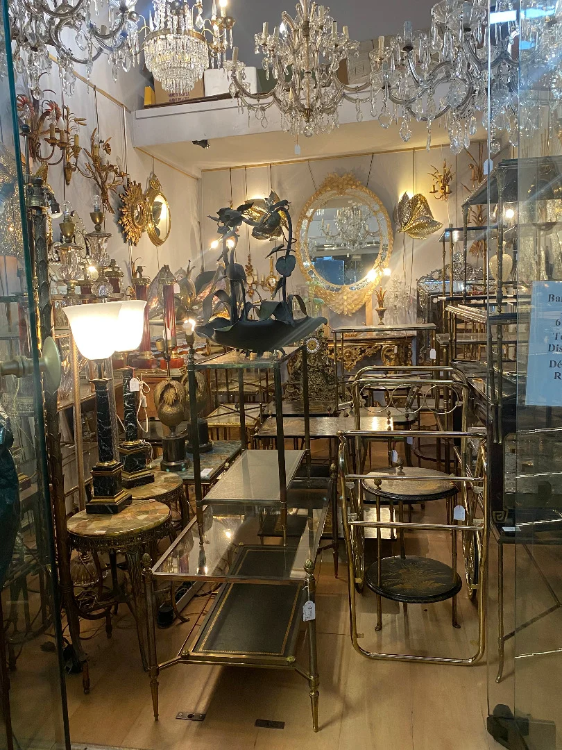 1900′ Corbeille A Fruit Bronze Patiné Art Nouveau, Grue Du Japon Et Nénuphars