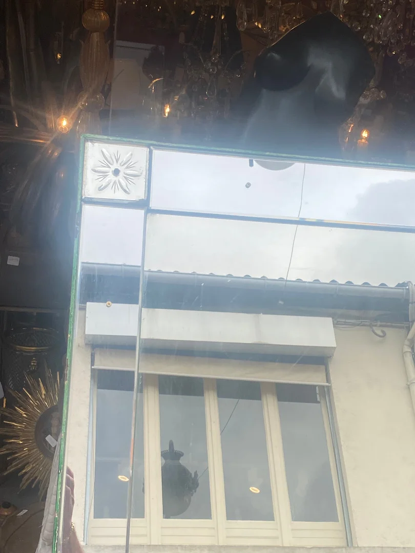 1900/20′Pair of Venice Mirrors with Flowers and Sober