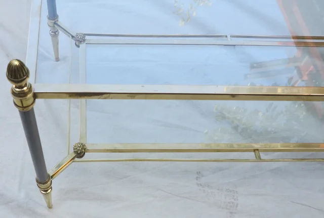 1950/70′ Table Basse Maison Jansen 93 x 49 cm