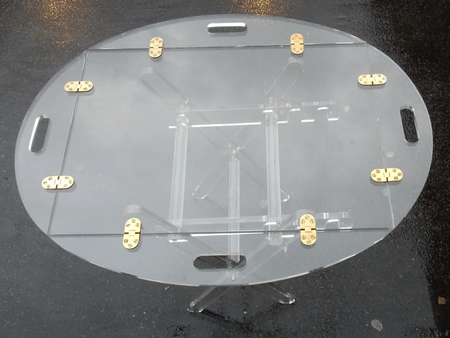1970′ Altuglas Marine Table with Adjustable Height