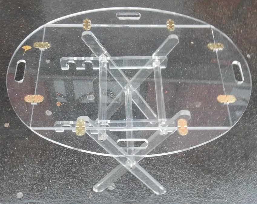 1970′ Altuglas Marine Table with Adjustable Height