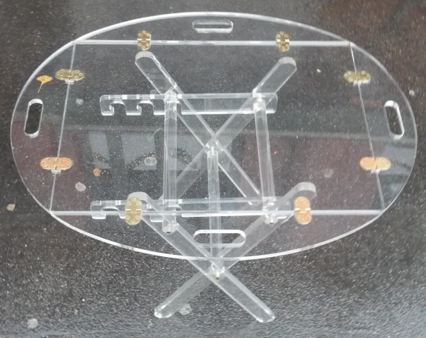 1970′ Altuglas Marine Table with Adjustable Height