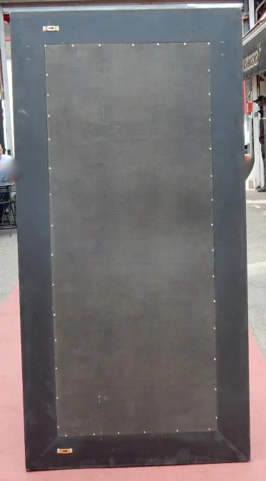 1970/80s Disco Era Mirror Inlaid with Mirror Fragments, Rectangular Shape