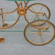 1950/70′ Bar Roulant en Bronze Maison Jansen