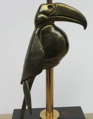 1970′ Paire de Lampes au Toucan Style Duval Brasseur
